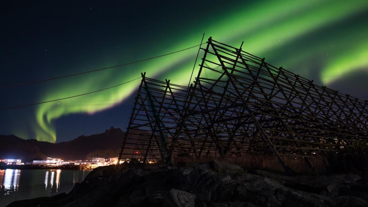 Rorbuene Svolvaer Havnヴィラ エクステリア 写真