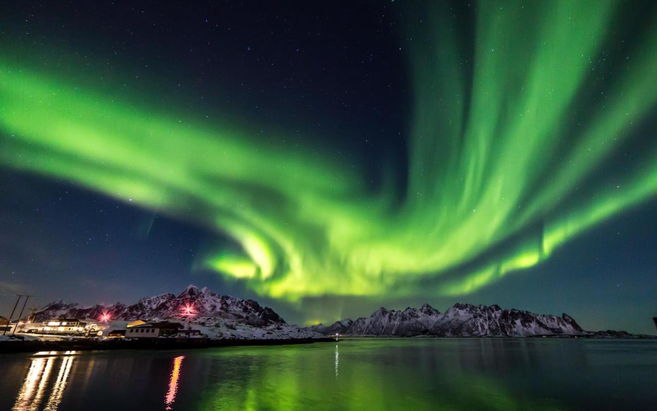 Rorbuene Svolvaer Havnヴィラ エクステリア 写真